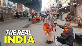 Real India POV 🇮🇳 | Delhi Street Life & Markets | Silent 4K HDR Walk