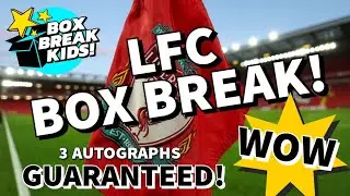 SALAH AUTOGRAPH INSIDE? VAN DIJK? - TOPPS LFC LINEAGE BOX BREAK