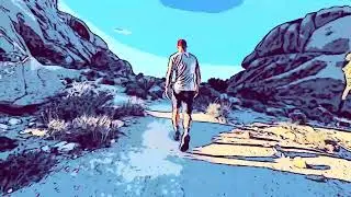 Hiking Joshua Tree Split Rock Trail