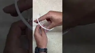 How to Make a New Plastic Bottle Handle from Rope #shorts