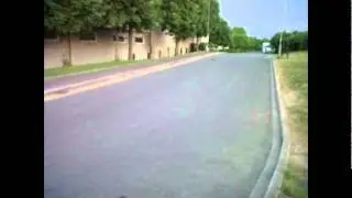 Rex X Buggy 1/8 scale RC Car near miss and crash at the end!