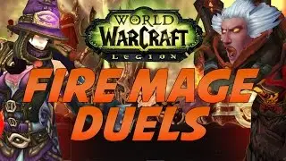 Hansol and Cartoonz Fire Mage Duels in Legion Alpha