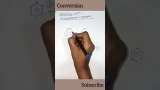 Conversion of ethylbenzene to benzene:-#benzene#benzene||CHEM FOCUS POINT 👉☝️
