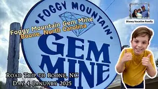 Foggy Mountain Gem Mine, Boone, North Carolina - January 2025 Road Trip