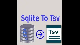 Sqlite To Tsv