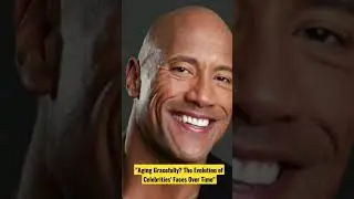 Aging Gracefully? The Evolution of Celebrities Faces Over Time #Celebrity genetics #Celebrities