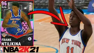 GLITCHED MARKET PINK DIAMOND FRANK NTILIKINA GAMEPLAY! NBA 2K21 MYTEAM