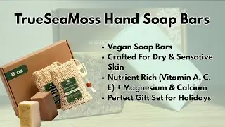 Product Review: True Sea Moss Hand Soap | Great For Dry Skin | Perfect Holiday Gift! #amazonfinds