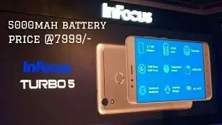 InFocus Turbo 5-with 5000mAh battery@7999/-