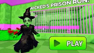 Wicked Elphaba Prison Run (Obby) Gameplay #roblox #obby #robloxmemes