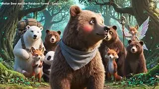 Little Bear in the Rainbow Forest - Episode 17  #animal #cartoon #disney