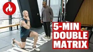 Two Part 5 Minute AMRAP Workout Will Crush Your Legs | Five Minutes of Hell | Men's Health Muscle