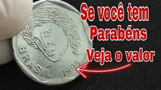 Sortudo Quem Tem Essa Moeda de 25 Centavos 1995 T&aacute; Valendo Ouro