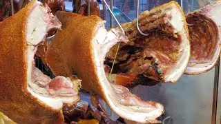 Roast Roast Goose Crispy#RoastPig #HongKong #Belly #RoastedDuck #chicken #ASMR #Chatgpt5  StreetFood