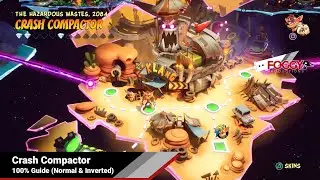 Crash Bandicoot 4 - Crash Compactor All Collectibles (Normal & Inverted)