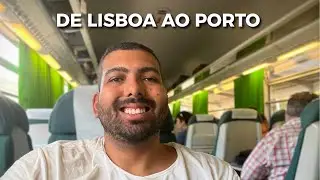 COMO É VIAJAR DE TREM EM PORTUGAL? DE LISBOA AO PORTO