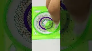 Tranquil Spirograph Designs: Relaxing ASMR Art for Inner Peace! #art #spirograph #asmr #shorts #2024