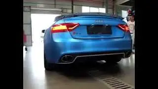 Audi RS5 Brutal Revs with Armytrix Cat-Back Valvetronic Exhaust (OBD-II)