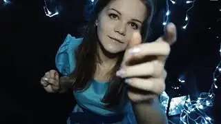 ASMR Wendy from Peter Pan | Layered Sounds | АСМР Венди | Звуки Рта Движение рук Неразборчивая речь