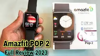 Amazfit POP 2 Smartwatch Full Review 2023 || Tech Den || Tech With Babor