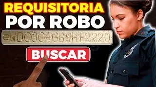 COMO AVERIGUAR ANTECEDENTES de un AUTO por ROBO &rArr; REPORTE de ROBO por SERIE de chasis (N&Uacute;MERO VIN)