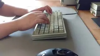 Typing Test: KBD75 (PCB mount) + Custom MX Browns + QMX Silencing Clips + Cherry Profile PBT