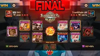 CRAZY FINAL. SKIT vs TRUEWHALE in Summoners War Legend Tournament Season 14