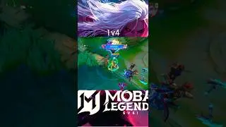 #mlbb sebar 1v4 view maniac 👍 mobile legends short video