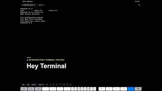 SSH Terminal for iPad with Keyboard Shortcuts | Hey Terminal