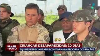 Buscas por crian&ccedil;as desaparecidas v&atilde;o seguir com for&ccedil;a-tarefa menor e foco na investiga&ccedil;&atilde;o policial