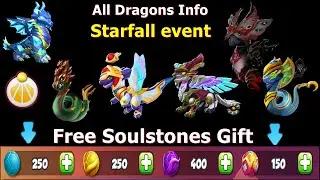 All Dragons info Papillona and Citala Starfall event | Free Soulstones Rewards | Got Bubbly Sweet