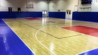 Indoor Basketball Court Installation
