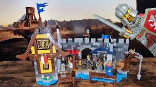 Griffin Knights Medieval Harbor MOC - Creator 3in1 Medieval Castle 31120