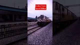 Indian Train Speed 180km #indiantrain #train #vandebharatexpress #travel #ytshorts #tranding