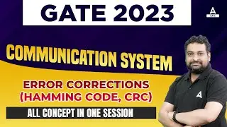 COMMUNICATION SYSTEM | ERROR CORRECTIONG CODE | HAMMING CODE | GATE 2023 | BY RENU SIR