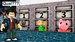 PORTA DOS MONSTROS 1 2 3 | Roblox - Pick a Door