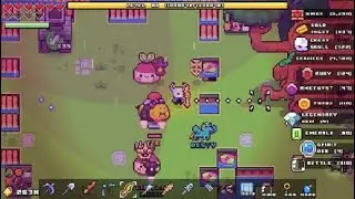 Forager Skeleton King Boss Fight