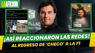 Las redes explotaron con el regreso de 'Checo' P&eacute;rez, estas fueron las reacciones m&aacute;s destacadas