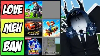 I Rated *EVERY* Roblox Simulator! (CONTROVERSAL)