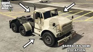 GTA 5 - Barracks Semi Location (PS3, PS4, Xbox360, XboxOne and PC)