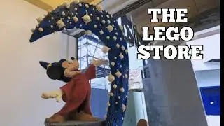 The LEGO Store in Disney Village at Disneyland Paris FULL TOUR July 2023