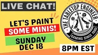 LIVE Mini Painting - Dec 18 - 8pm EST