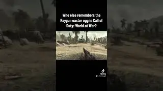 Who else remembers the Ray Gun easter egg in Call Of Duty: World at War #follow #gaming #waw #gaming
