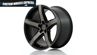 Niche Teramo M271 Machined Black DDT Custom Wheel