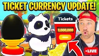 The Most EXPENSIVE Pet Ever in Adopt Me's NEW Ticket Update!