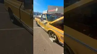3 Yellow 🔥Classic custom Chevrolet C10 Trucks @BarrettJacksonTV #automobile #cool #modified