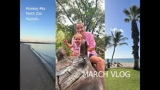 MARCH VLOG - Fremantle Markets + Perth Zoo + Monkey Mia and Canning Vale Markets, Western Australia