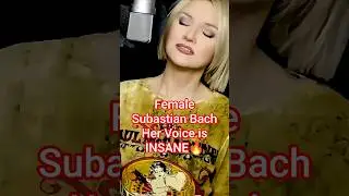 Female Sebastian Bach Her voice is INSANE! 🔥🎤 #