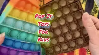 Pop it || Push Pop Bubble Fidget it Sensory Toy #popit #kidsplaying #kidsdreamworld #mykidsmylife 