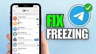 Как исправить проблему зависания Telegram на iPhone